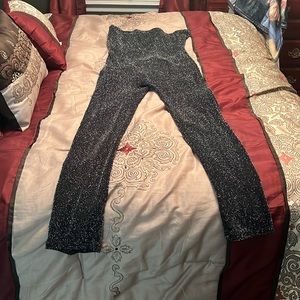 Fashion Nova sequins strapless jumper - XL